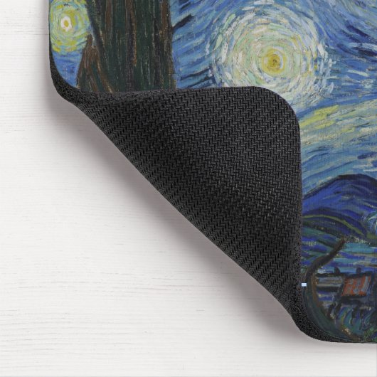 Starry Night Vincent van Gogh Mousepad (Ecke)