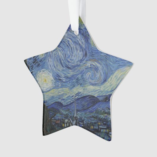 Starry Night Vincent van Gogh Ornament (Vorderseite)
