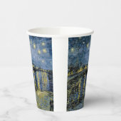 Starry Night Vincent van Gogh Pappbecher (Links)