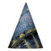 Starry Night Vincent van Gogh Partyhütchen (Links)