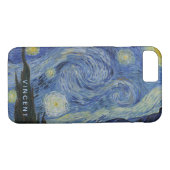 Starry Night Vincent van Gogh Personalisiert Case-Mate iPhone Hülle (Rückseite (Horizontal))