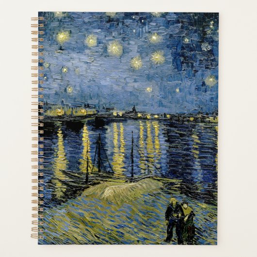 Starry Night Vincent van Gogh Planer (Vorderseite)