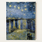 Starry Night Vincent van Gogh Planer (Rückseite)