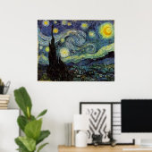 Starry Night, Vincent van Gogh Poster (Heimbüro)