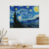 Starry Night Vincent Van Gogh Poster (Küche)