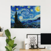 Starry Night Vincent Van Gogh Poster (Heimbüro)