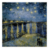 Starry Night Vincent van Gogh Poster (Vorderseite)