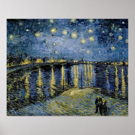 Starry Night Vincent van Gogh Poster (Vorne)