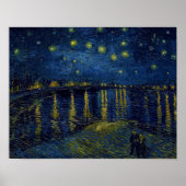 Starry Night, Vincent van Gogh Poster (Vorne)