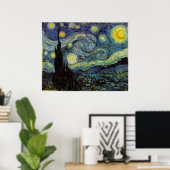 Starry Night, Vincent van Gogh Poster (Heimbüro)