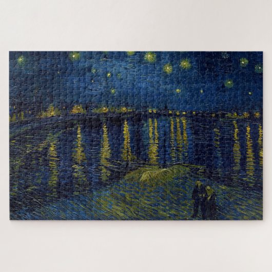 Starry Night, Vincent van Gogh Puzzle (Horizontal)