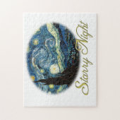 Starry Night, Vincent Van Gogh. Puzzle (Vertikal)
