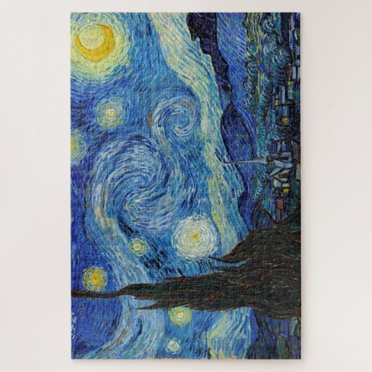 Starry Night, Vincent van Gogh Puzzle (Vertikal)