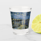 Starry Night Vincent van Gogh Schnapsglas (Vorderseite)
