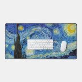 Starry Night, Vincent van Gogh Schreibtischunterlage (Tastatur & Maus)