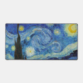 Starry Night, Vincent van Gogh Schreibtischunterlage (Vorderseite)