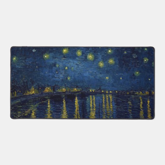 Starry Night, Vincent van Gogh Schreibtischunterlage (Vorderseite)