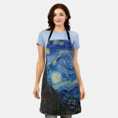 Starry Night, Vincent van Gogh Schürze (Getragen)