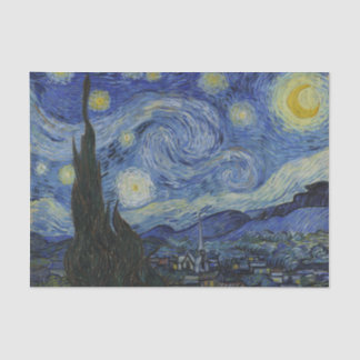 Starry Night Vincent van Gogh Seidenpapier