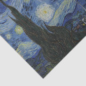 Starry Night Vincent van Gogh Seidenpapier (Ausschnitt)