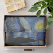 Starry Night Vincent van Gogh Seidenpapier (Geschenk)