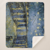 Starry Night Vincent van Gogh Sherpadecke (Vorderseite)