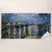 Starry Night Vincent van Gogh Strandtuch (Vorderseite)
