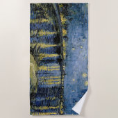 Starry Night Vincent van Gogh Strandtuch (Vorderseite)