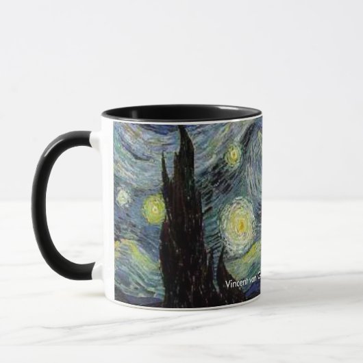Starry Night, Vincent van Gogh Tasse (Links)