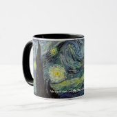 Starry Night, Vincent van Gogh Tasse (Vorderseite Links)