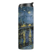 Starry Night Vincent van Gogh Thermosbecher (Nach links gedreht)