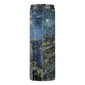 Starry Night Vincent van Gogh Thermosbecher (Rückseite)