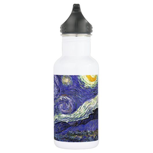 Starry Night, Vincent Van Gogh. Trinkflasche (Rechts)