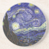 Starry Night, Vincent Van Gogh. Untersetzer (Vorne)