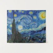 Starry Night | Vincent van Gogh Wandteppich (Vorderseite (Horizontal))