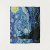 Starry Night | Vincent van Gogh Wandteppich (Vorderseite)