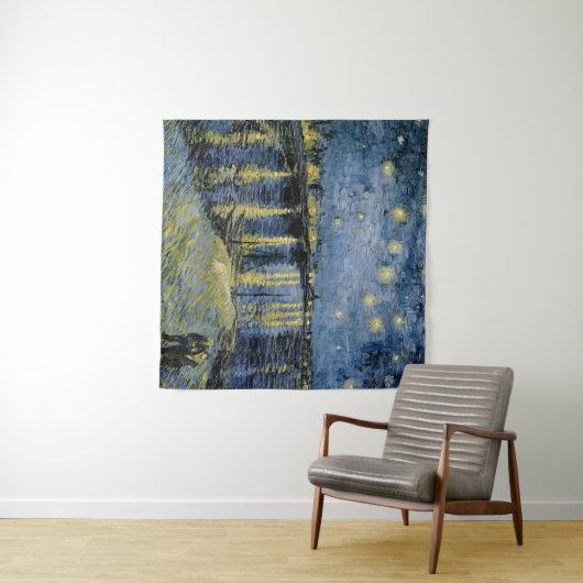 Starry Night Vincent van Gogh Wandteppich (Beispiel (Horizontal))