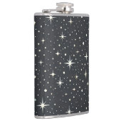 Starry Night   Vinyl Wrapped Flask Flachmann (Rechts)