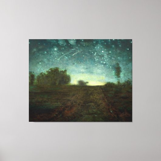 Starry Night von Jean-François Millet (ca. 1850-65 Leinwanddruck (Vorderseite)