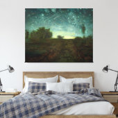 Starry Night von Jean-François Millet (ca. 1850-65 Leinwanddruck (Insitu (Schlafzimmer))