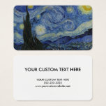 "Starry Night" von Van Gogh<br><div class="desc">Dieses Design zeichnet sich durch eine hochauflösende,  unveränderte und unbearbeitete Reproduktion von Van Goghs berühmtem "Starry Night" Gemälde aus.</div>