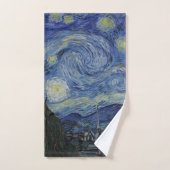 "Starry Night" von Van Gogh Badhandtuch Set (Handtuch)