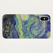 Starry Night von van Gogh Case-Mate iPhone Hülle (Rückseite (Horizontal))
