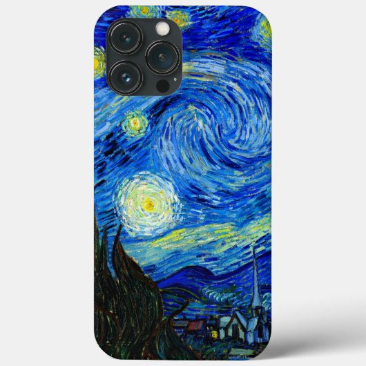 Starry Night von Van Gogh Case-Mate iPhone Hülle (Rückseite)