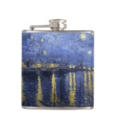 Starry Night von van Gogh Flachmann (Vorderseite)