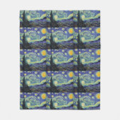 Starry Night von van Gogh Fleecedecke (Vorderseite)