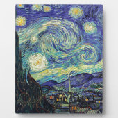 Starry Night von van Gogh Fotoplatte (Vorderseite)
