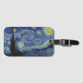 "Starry Night" von Van Gogh Gepäckanhänger (Vorderseite (Horizontal))