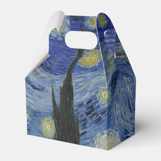 "Starry Night" von Van Gogh Geschenkschachtel (Rückseite)
