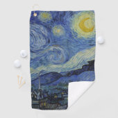 "Starry Night" von Van Gogh Golfhandtuch (Insitu)